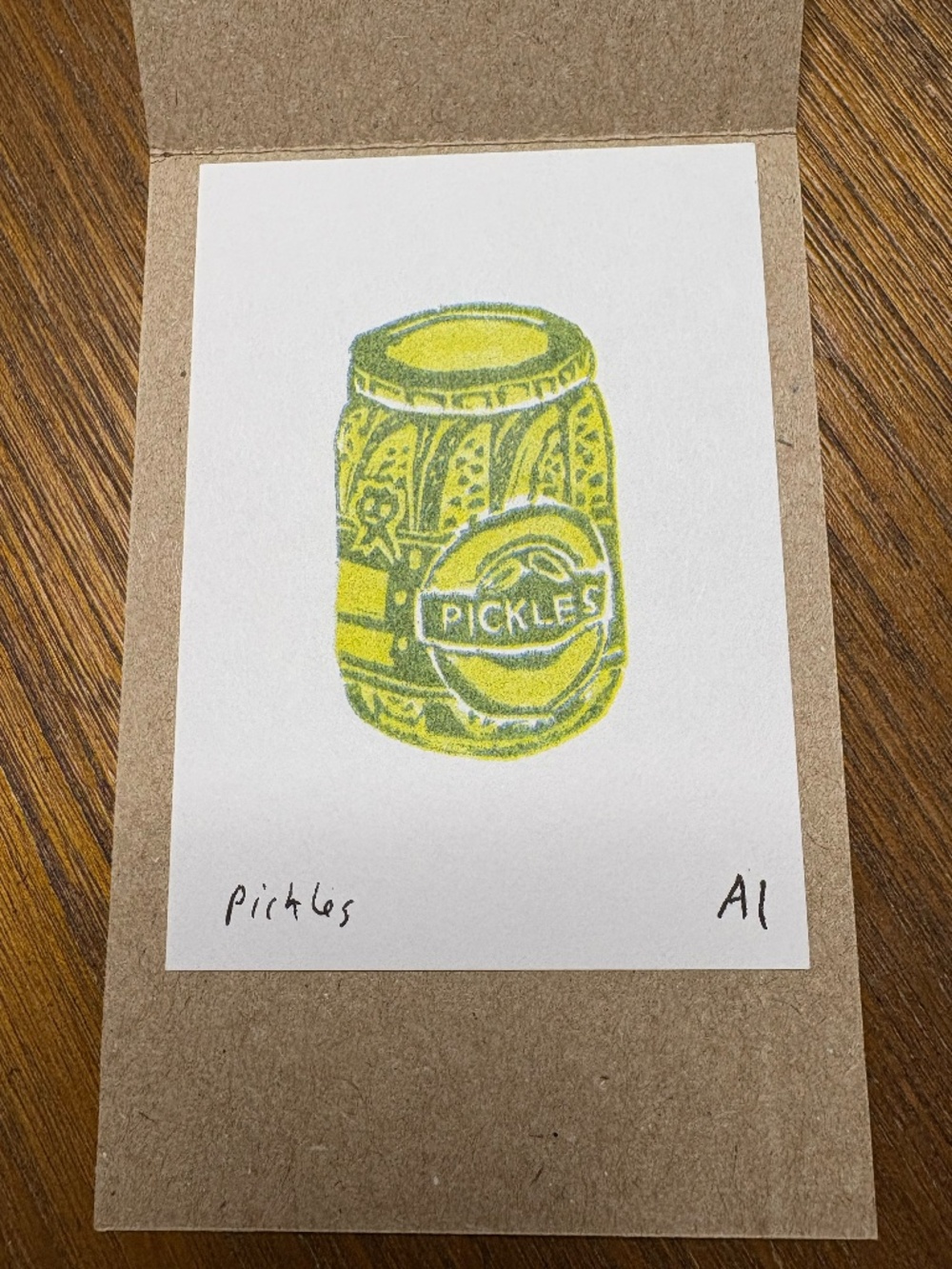 Anastasia Inciardi Mini Print - Pickles
